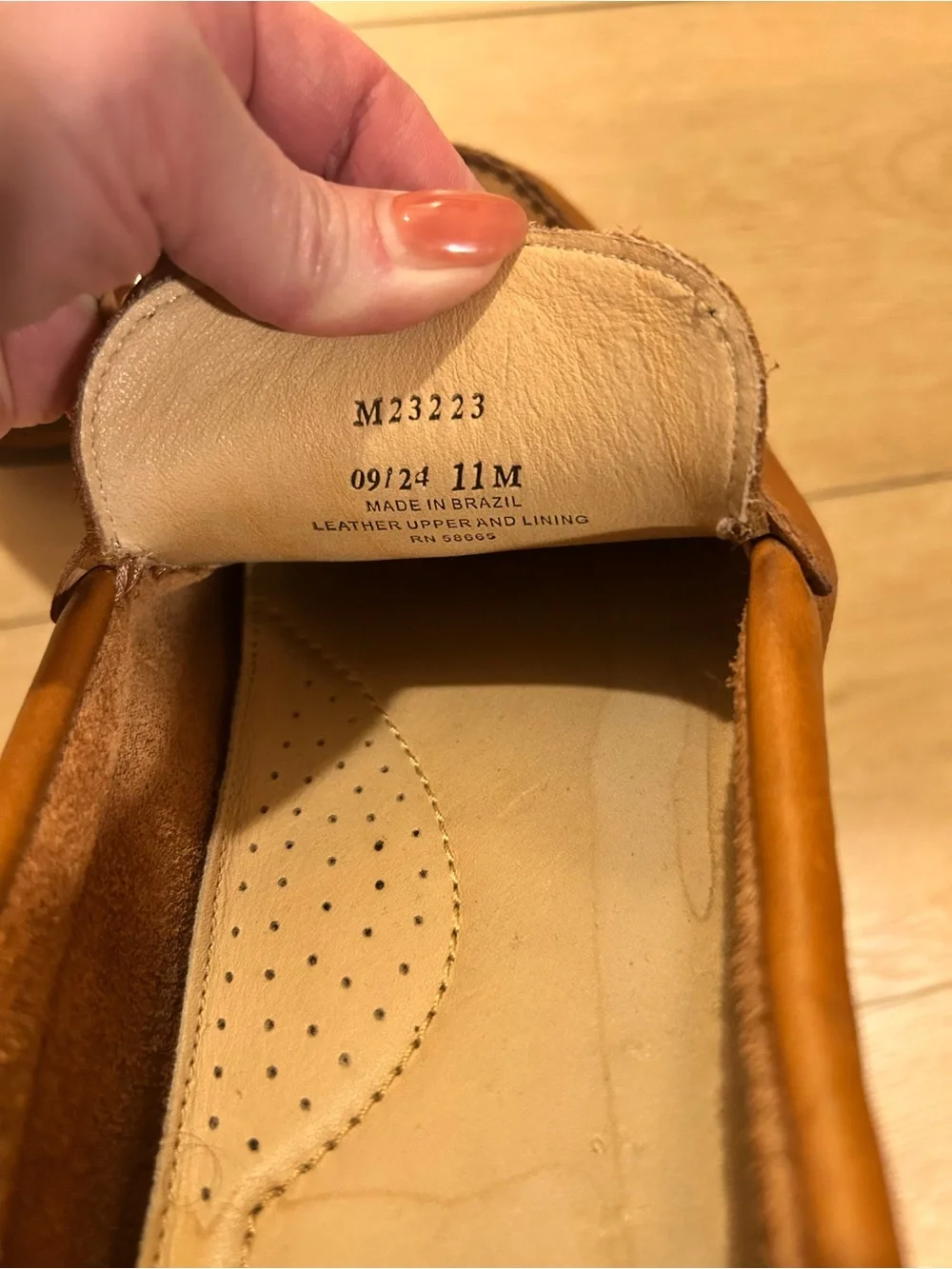 Nordstrom smooth cognac
